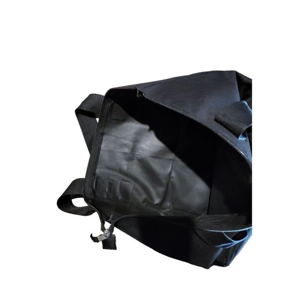 Disney Tote Bag Sz M Aladdin Canvas Black And Gold Boho Double Handle Graphic - Picture 6 of 6